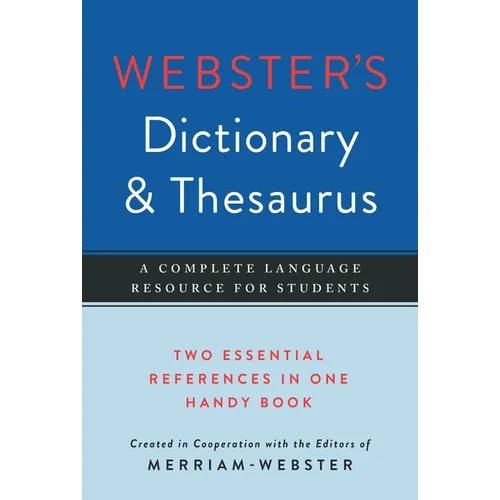 Webster's Dictionary & Thesaurus