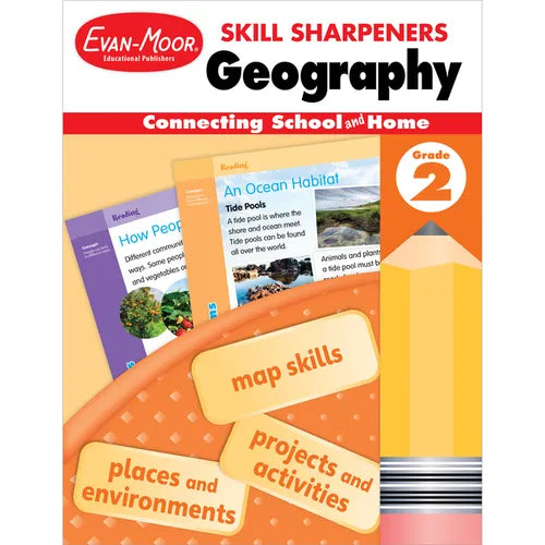 Skill Sharpeners: Geography, Grade 2