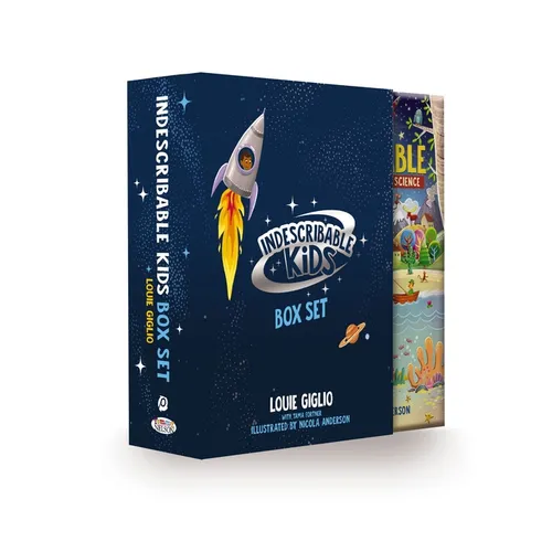 Indescribable Kids Box Set with Poster (Indescribable, How Great Is Our God, the Wonder of Creation): Includes 3 Devotionals about God and Science!