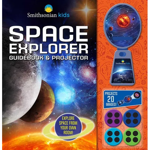 Smithsonian Kids: Space Explorer Guide Book & Projector