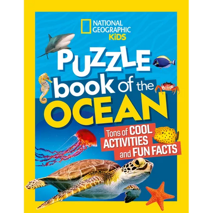 National Geographic Kids Puzzle Book of the Ocean - Paperback