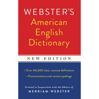 Webster's American English Dictionary, New Edition - Mass Market Paperbound