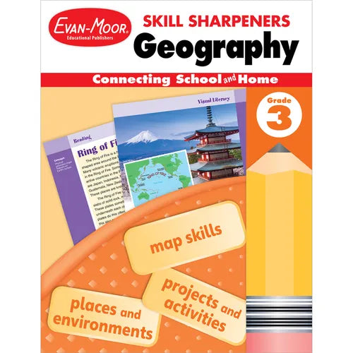 Skill Sharpeners: Geography, Grade 3