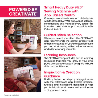 SINGER® Smart Heavy Duty 9120™ Sewing Machine