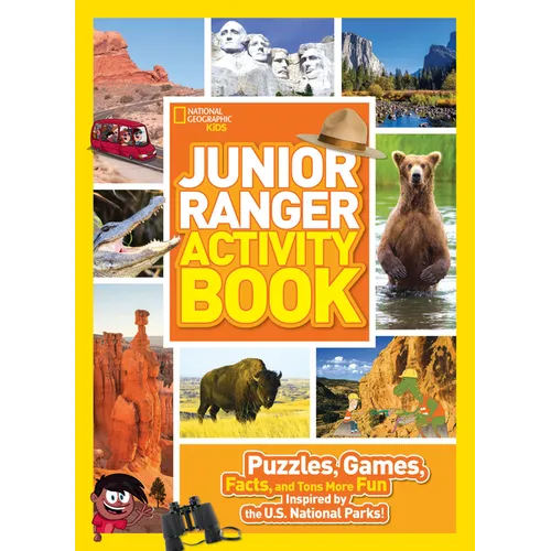 Junior Ranger Activity Book: Puzzles, Games, Facts, and Tons More Fun Inspired by the U.S. National Parks!