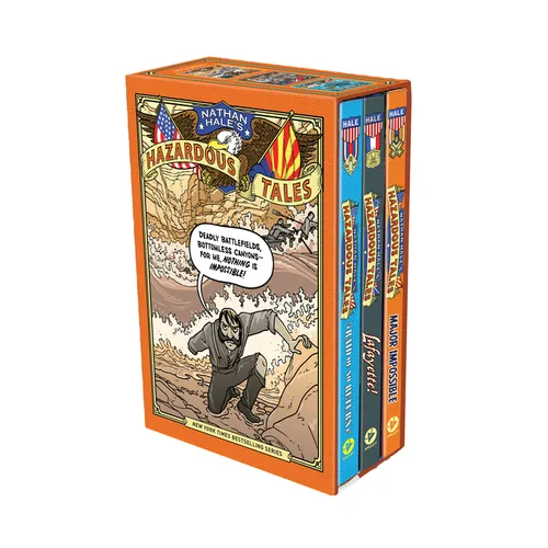 Nathan Hale's Hazardous Tales Third 3-Book Box Set: A Graphic Novel Collection