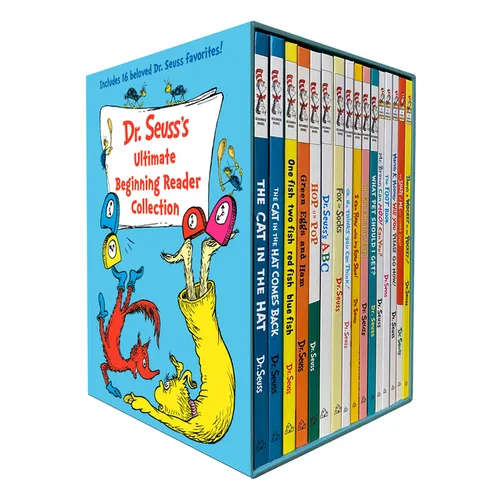 Dr. Seuss's Ultimate Beginning Reader Boxed Set Collection: Includes 16 Beginner Books and Bright & Early Books