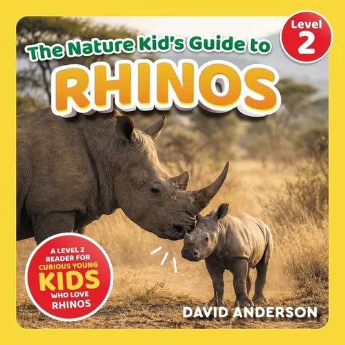 The Nature Kid's Guide to Rhinos: A Level 2 Reader for Curious Young Kids Who Love Rhinos!
