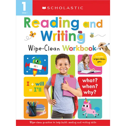 First Grade Reading/Writing Wipe Clean Workbook: Scholastic Early Learners (Wipe Clean)