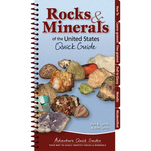 Rocks & Minerals of the United States: Quick Guide
