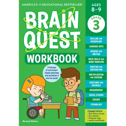Brain Quest Workbook: 3rd Grade Revised Edition