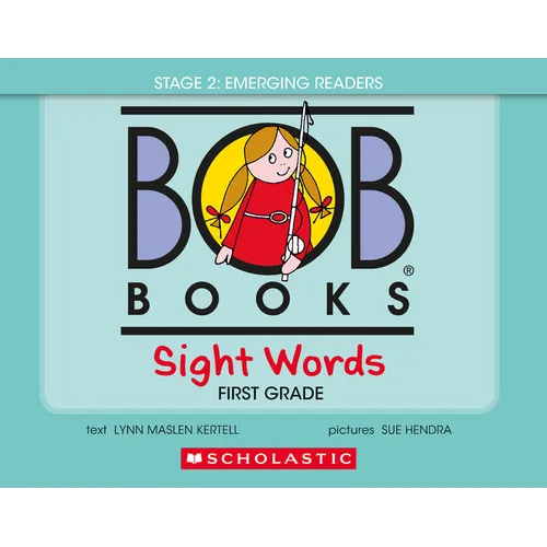 Bob Books - Sight Words First Grade Hardcover Collection of 10 Stories Decodable Phonics Stories, Ages 4 and Up, Kindergarten (Stage 2: Emerging Reade