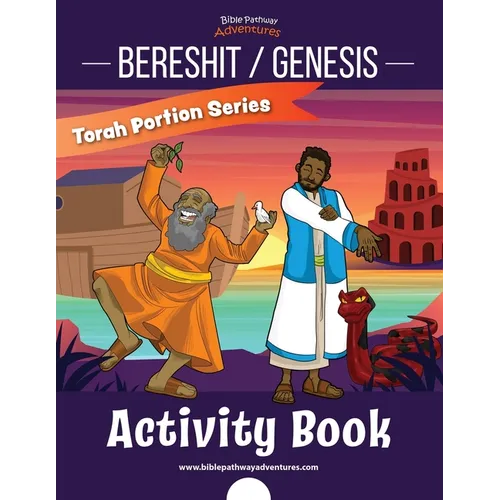 Bereshit / Genesis Activity Book: Torah Portions for Kids